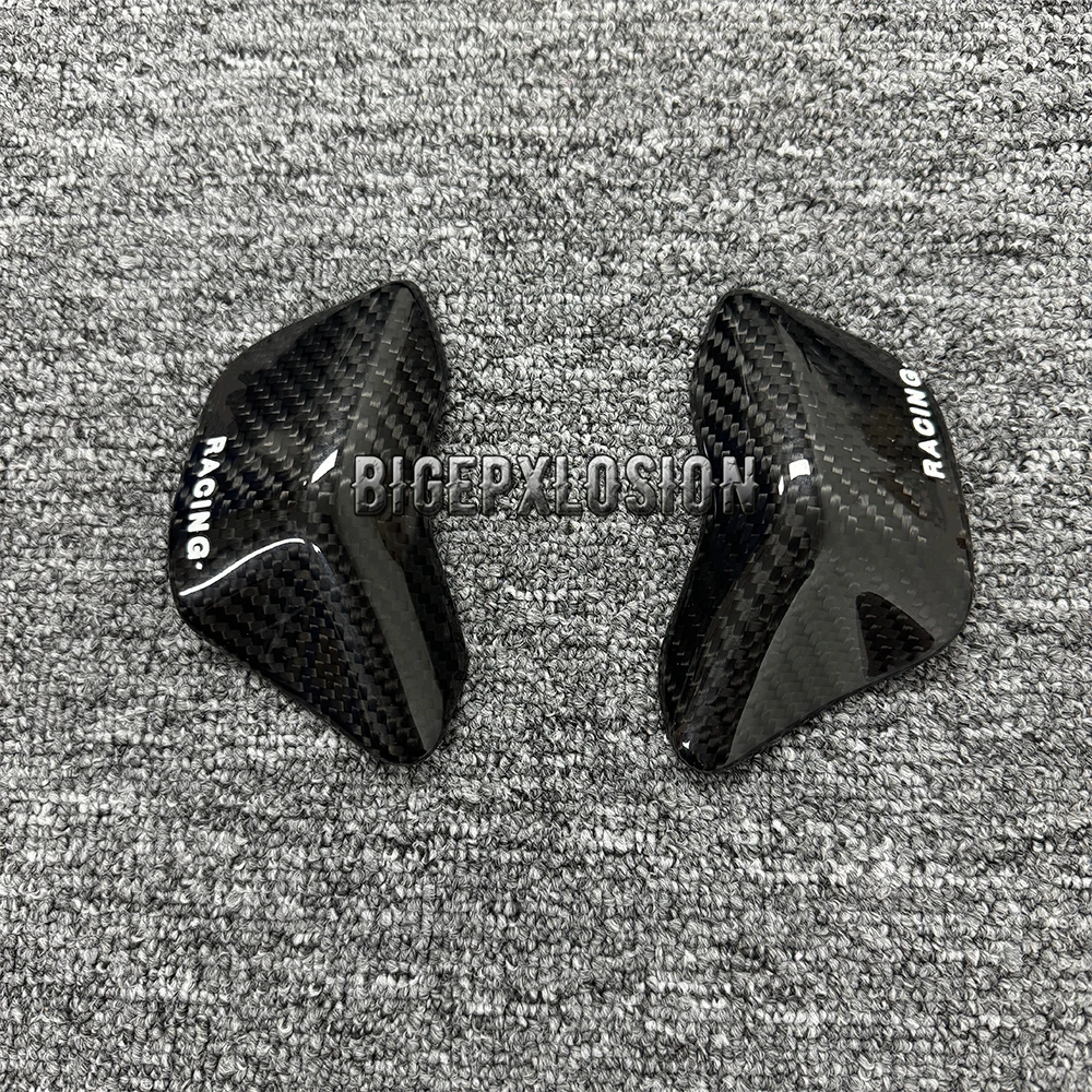 NEW Motorcycle Tank Carbon Fiber Protective Cover Suitable For KAWASAKI Ninja 400 & Z400 2017 -  2023 Fuel Tank Protector