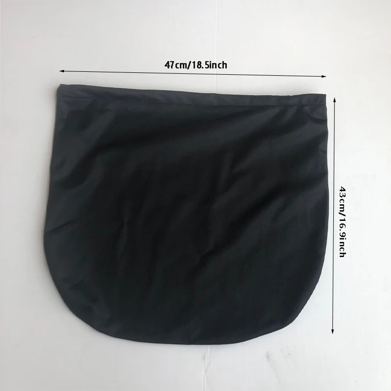 Helmet Bag Soft Plush Drawstring Dustproof Pocket Waterproof Toughness Helmet Storage Bag for Motorcycle Bike Full Half Helmet
