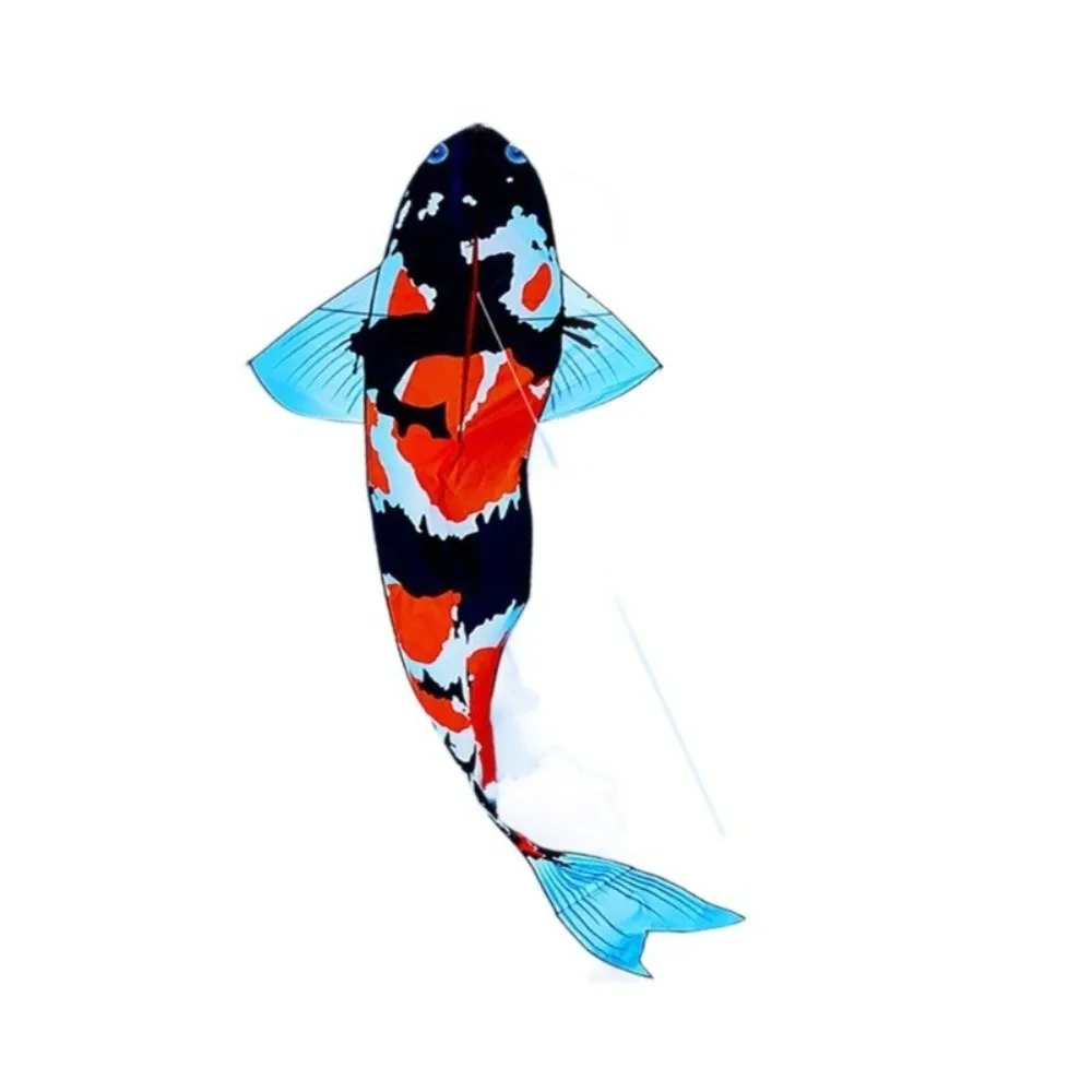 جديد سهل الطيران طائرة ورقية كبيرة على شكل سمكة جيدة تحلق 100 متر خط طائرة ورقية للأطفال طائرة ورقية 3m Ripstop الحيوان كوي طائرة ورقية للأطفال والكبار