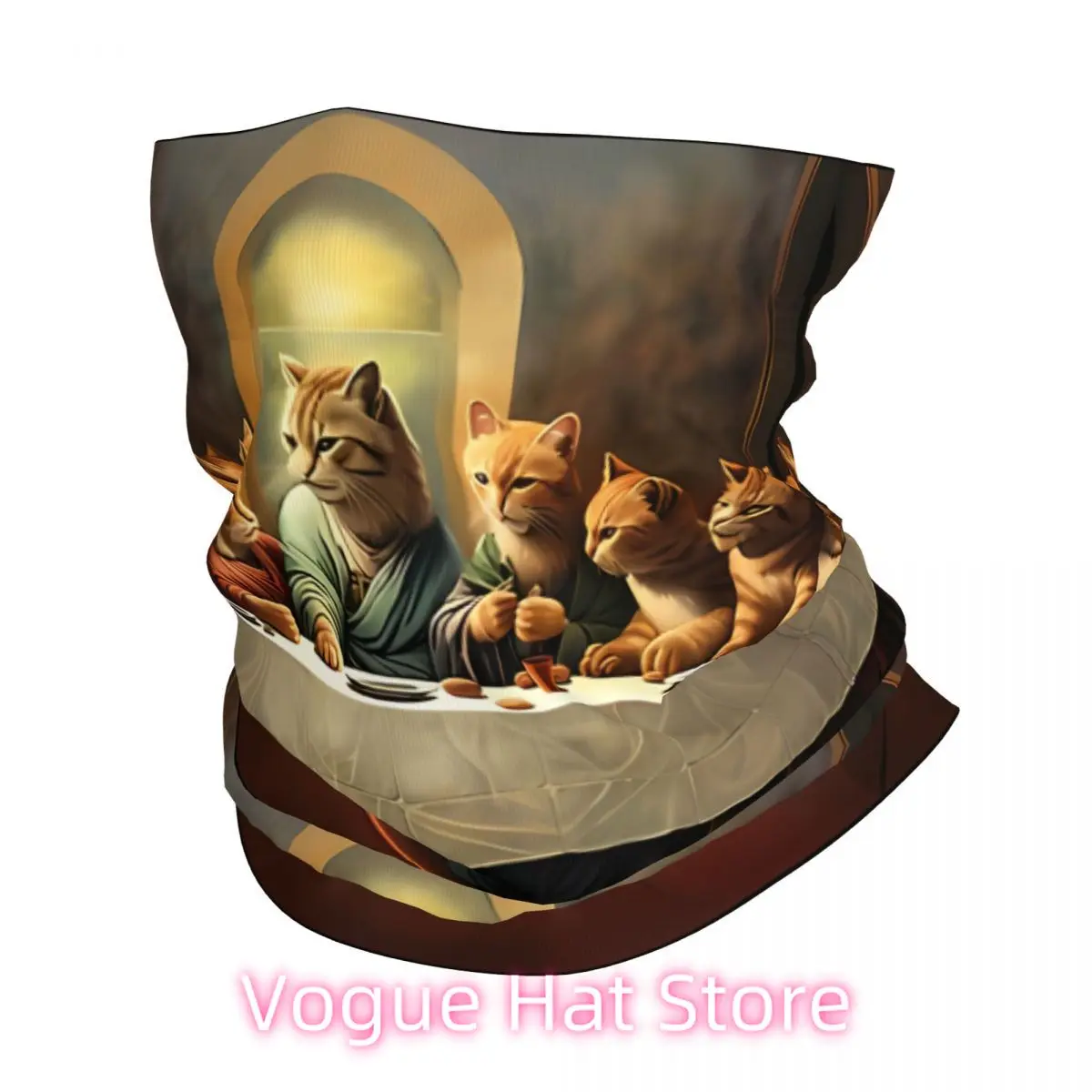 

Шарф Ренессанс, шейный платок, маска для лица, полиэстер