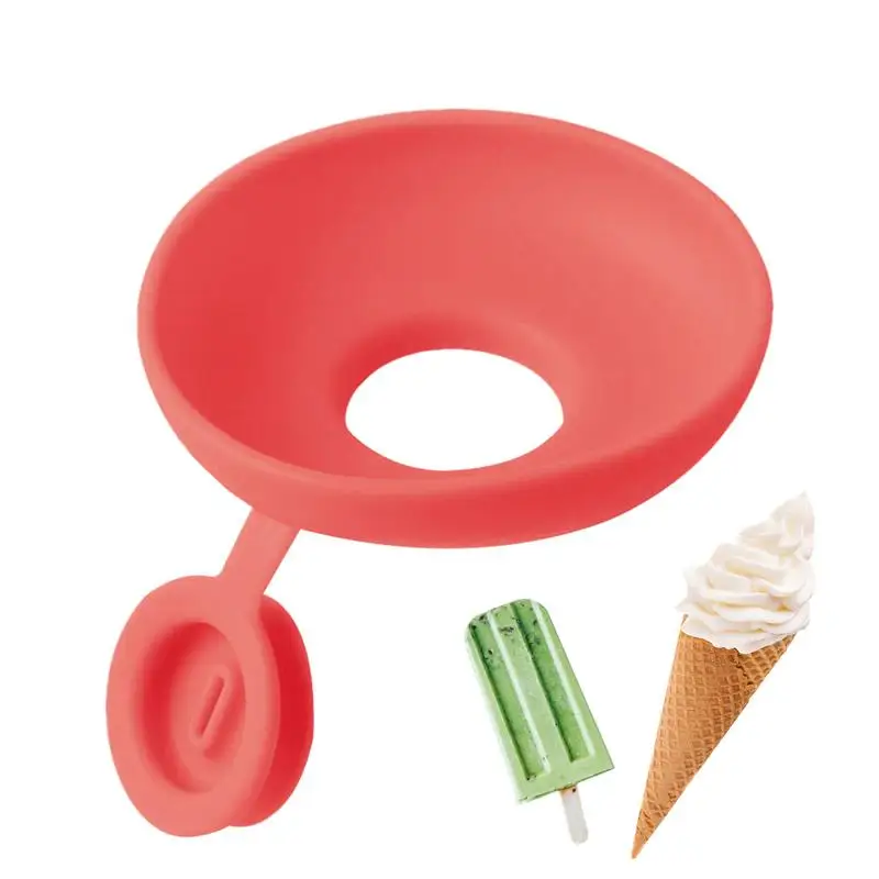 Drip Free Ice Pop Holder Creative Drip-proof Popsicle Rack with Straw Mess Free Icy Rack Popsicle Holder for Kids Ice Cream