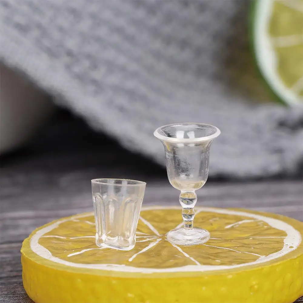 Plastic 17 stks/set Bekers DIY Plaat Servies Mini Kopjes Schotel Decor