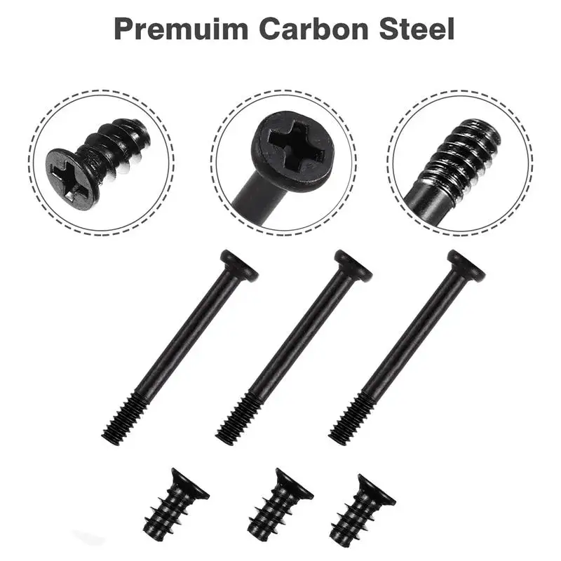 60pcs Computer Cooling Fan Mount Screws Case Fan Long Short Screws Set Short Screws For Computer Fan Mounting Screw
