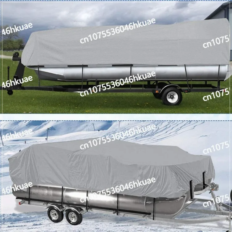 speedboat yacht rain cover marine Oxford cloth protective waterproof sun protection outdoor dust square boat cover
