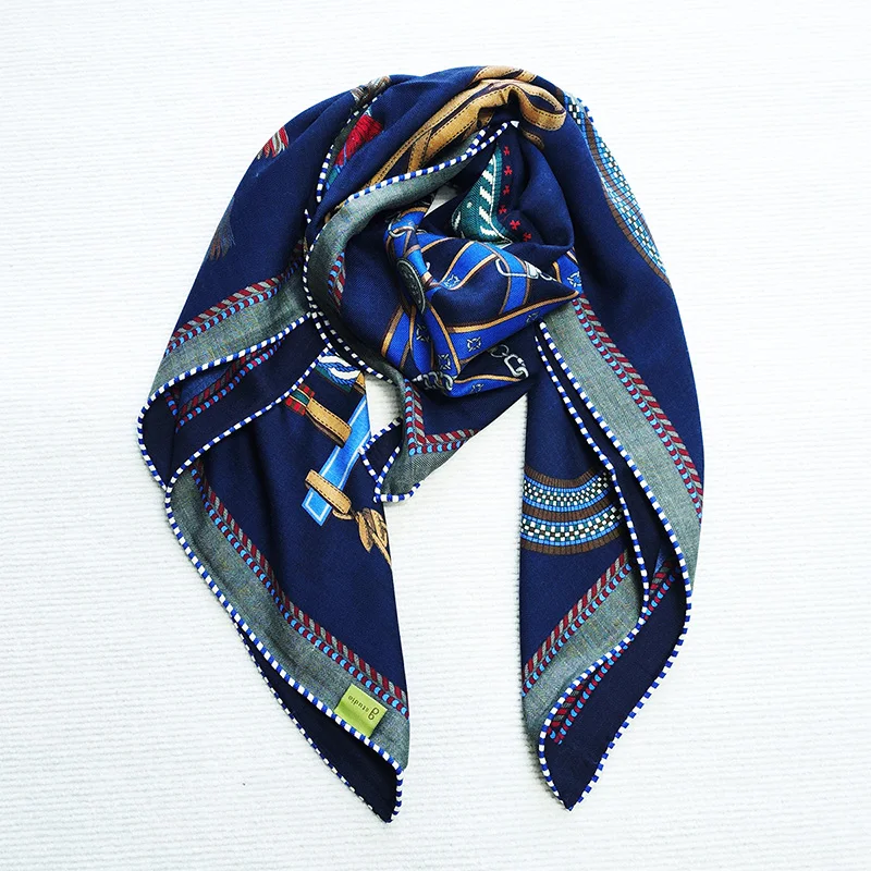 double-sided-printed-small-square-scarf-women's-four-season-thin-scarf-6vl-ethnic-sle-decorative-geometric-pattern-ex