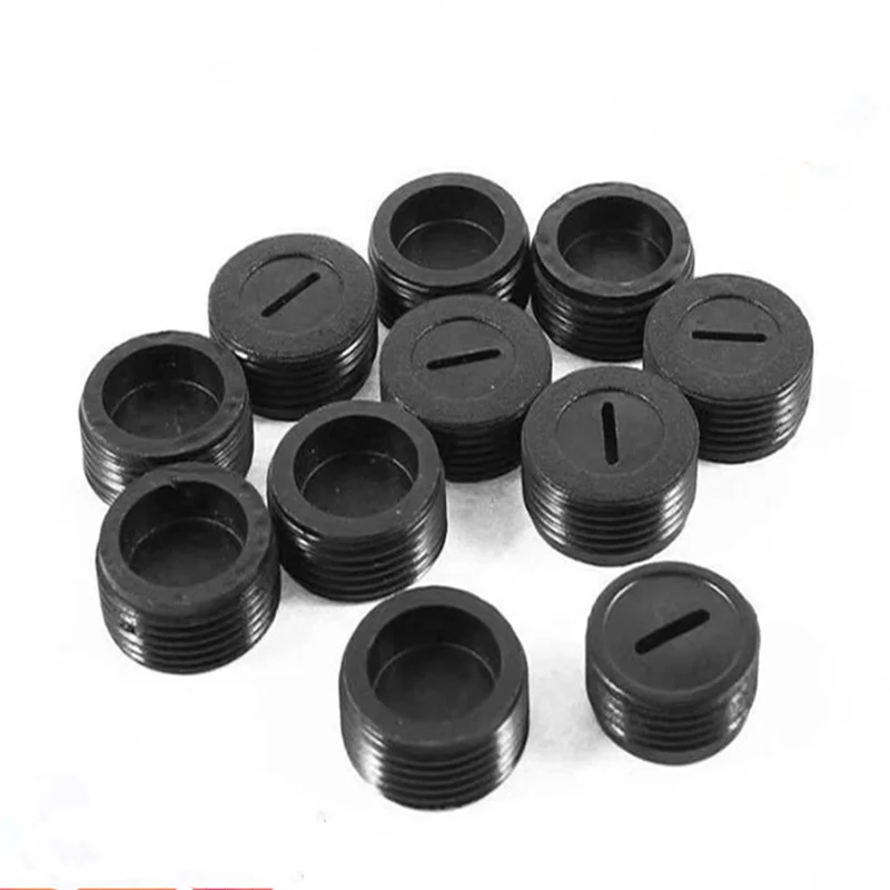 

10pcs Black Plastic Screw Carbon Brush Holder Caps Case Dia. 12mm/13mm/14mm/15mm/16mm/17mm/18mm/20mm/22mm/9523 Type