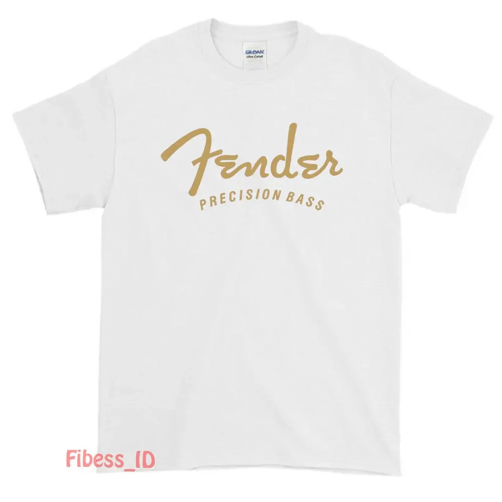 New Fender Precision Bass Guitar Logo T Shirt Casual Youth Cloth S - 3XL
