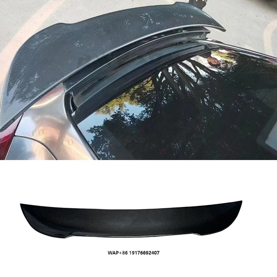 

M Style 970 Panamera Carbon Fiber Rear Spoiler forPorsche 970 970.2 Rear Wing Tail Spoiler 2014-2017