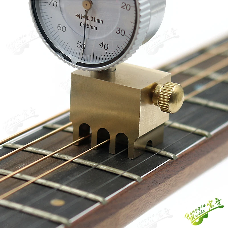 Folk-Bakelit-Gitarren-Saitenabstandsmesser, Höhenmessgerät, Studio-Handwerkzeug zur Instrumentenwartung – Detail 7
