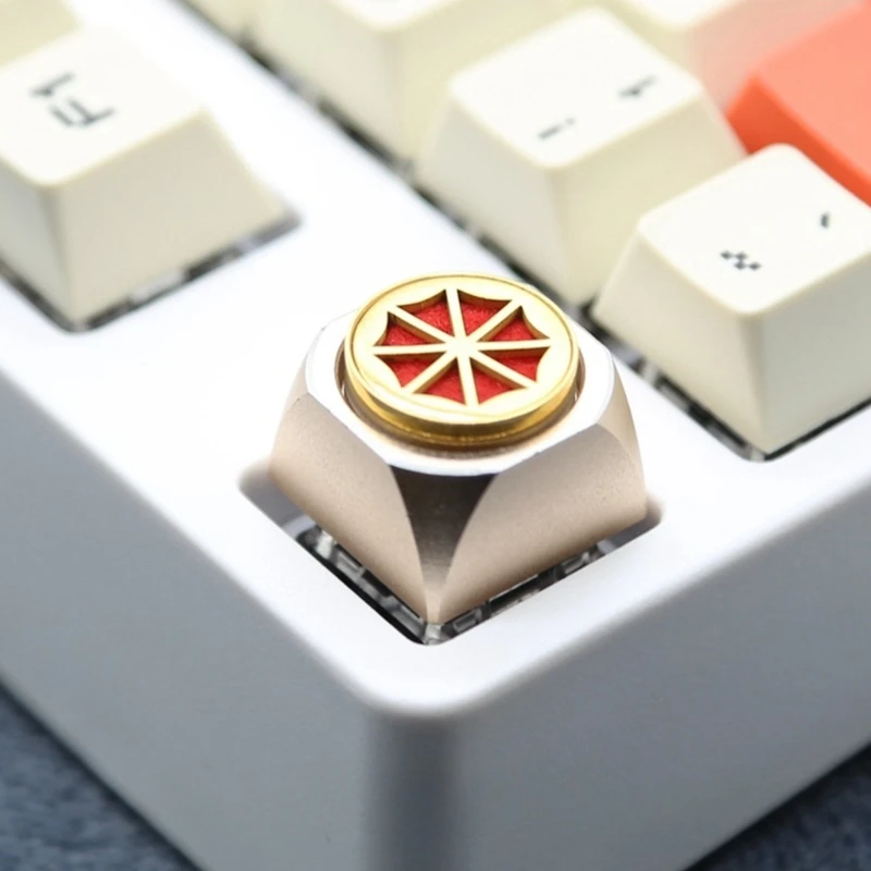 Teclas metal Keycaps KeyCaps Teclados jogos Bonitas teclas luz fundo Caps