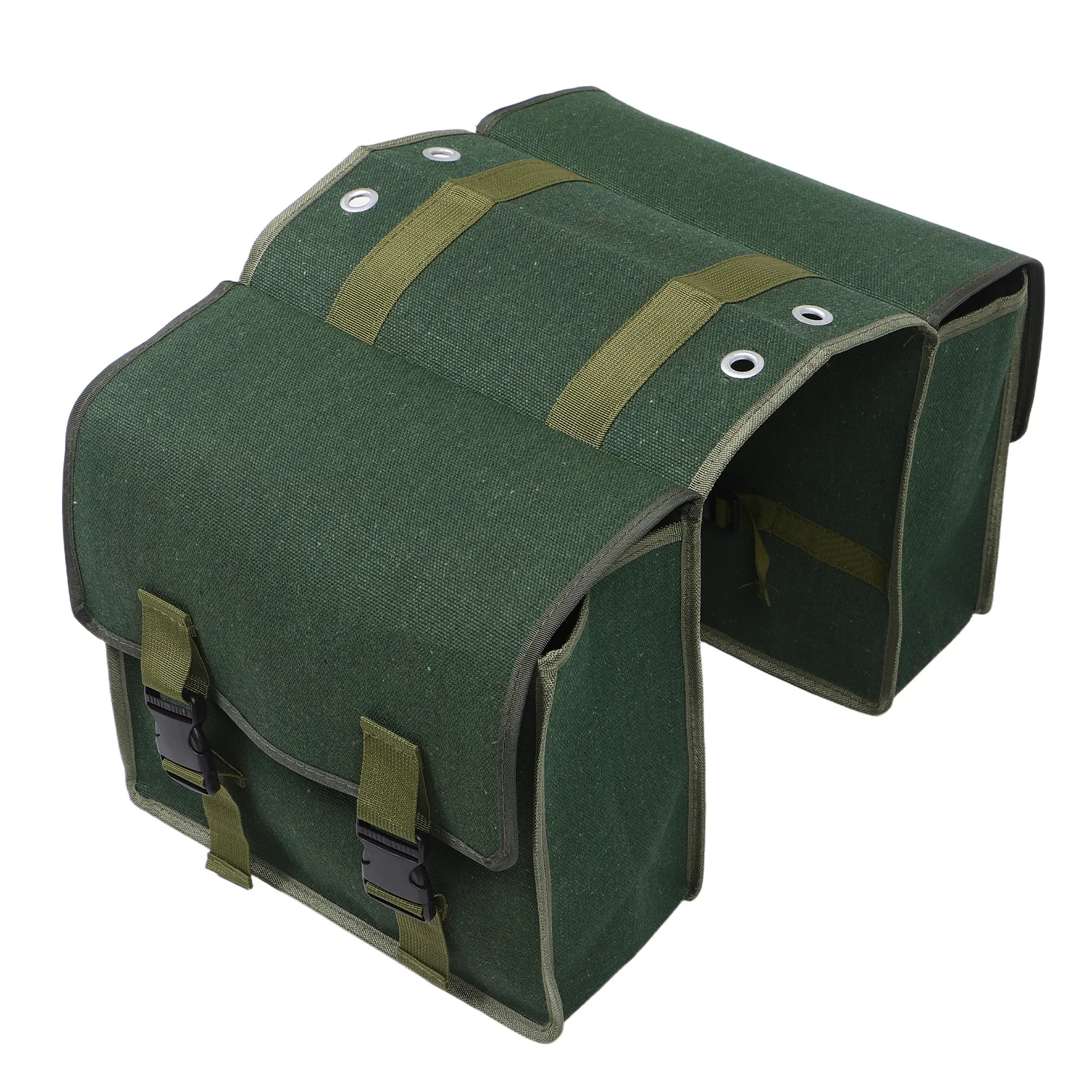 الرجعية مستوحاة دراجة نارية السرج حقيبة قماش سعة كبيرة العديلات الجانب كيس التخزين لركوب الدراجة بجولة أداة #4