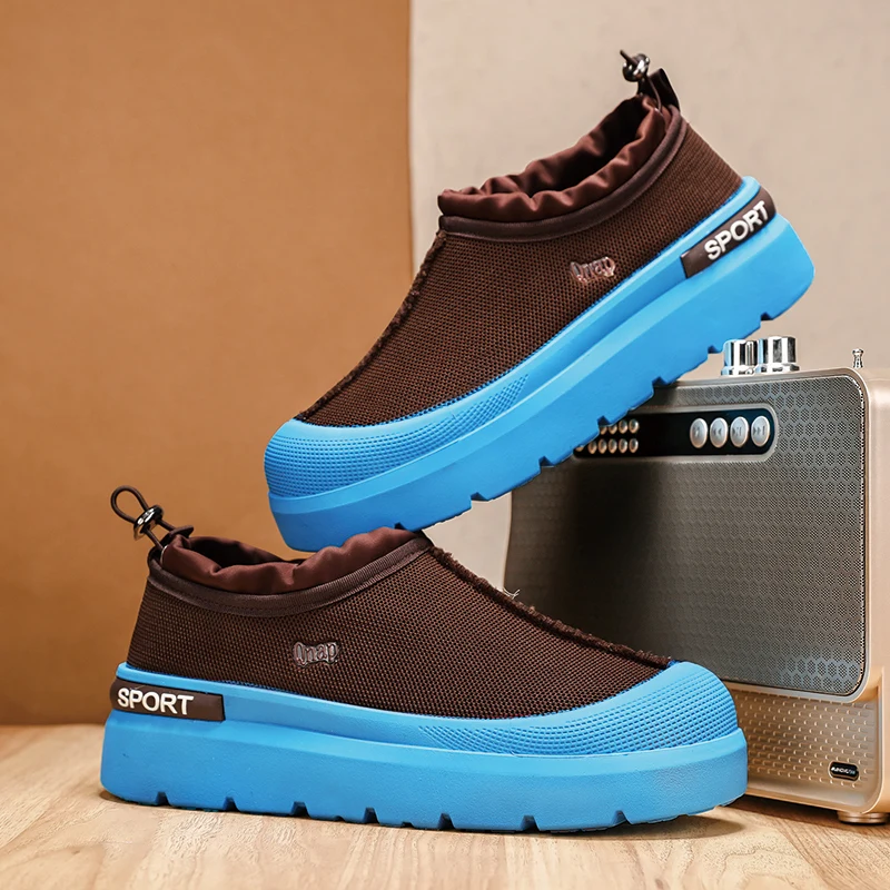 

Men Shoes Breathable Man's Loafers Shoes Platform Soft Slip-on Men Driving Shoes Fashion Summer Casual Shoes Zapatillas Hombre