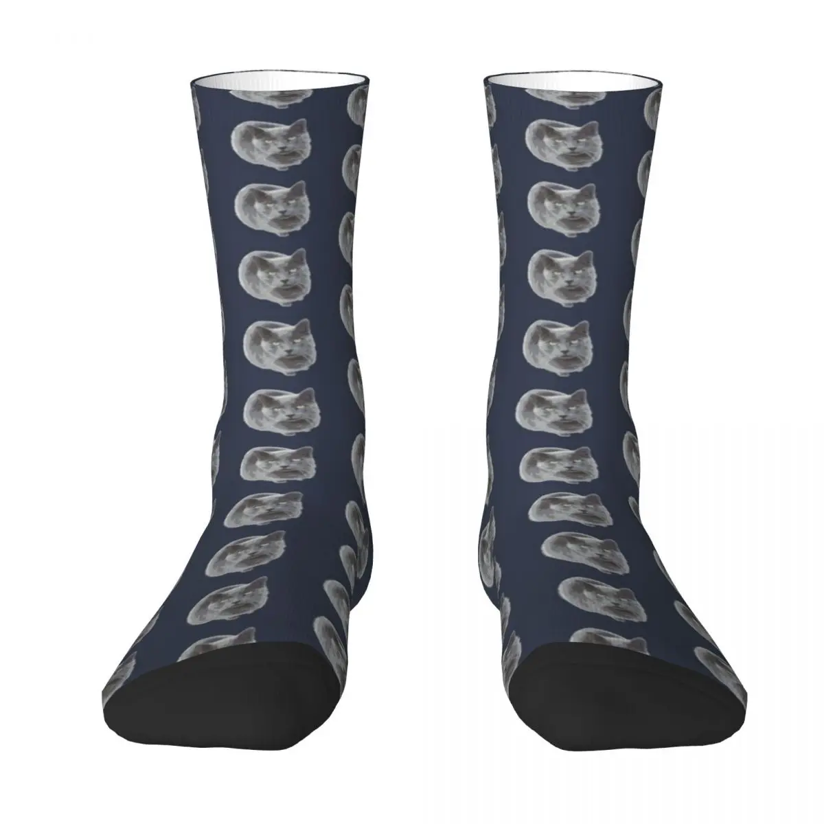 Russian Blue Cat Socks cool new in's Men's Socks Luxury Women's