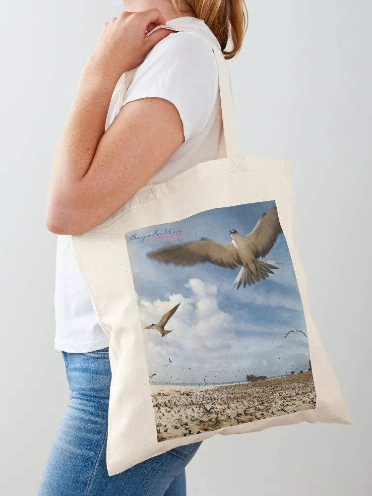 MASAYOSHI TAKANAKA - SEYCHELLES Tote Bag hand bags custom fabric bag Large bags for women Woman shopper bag