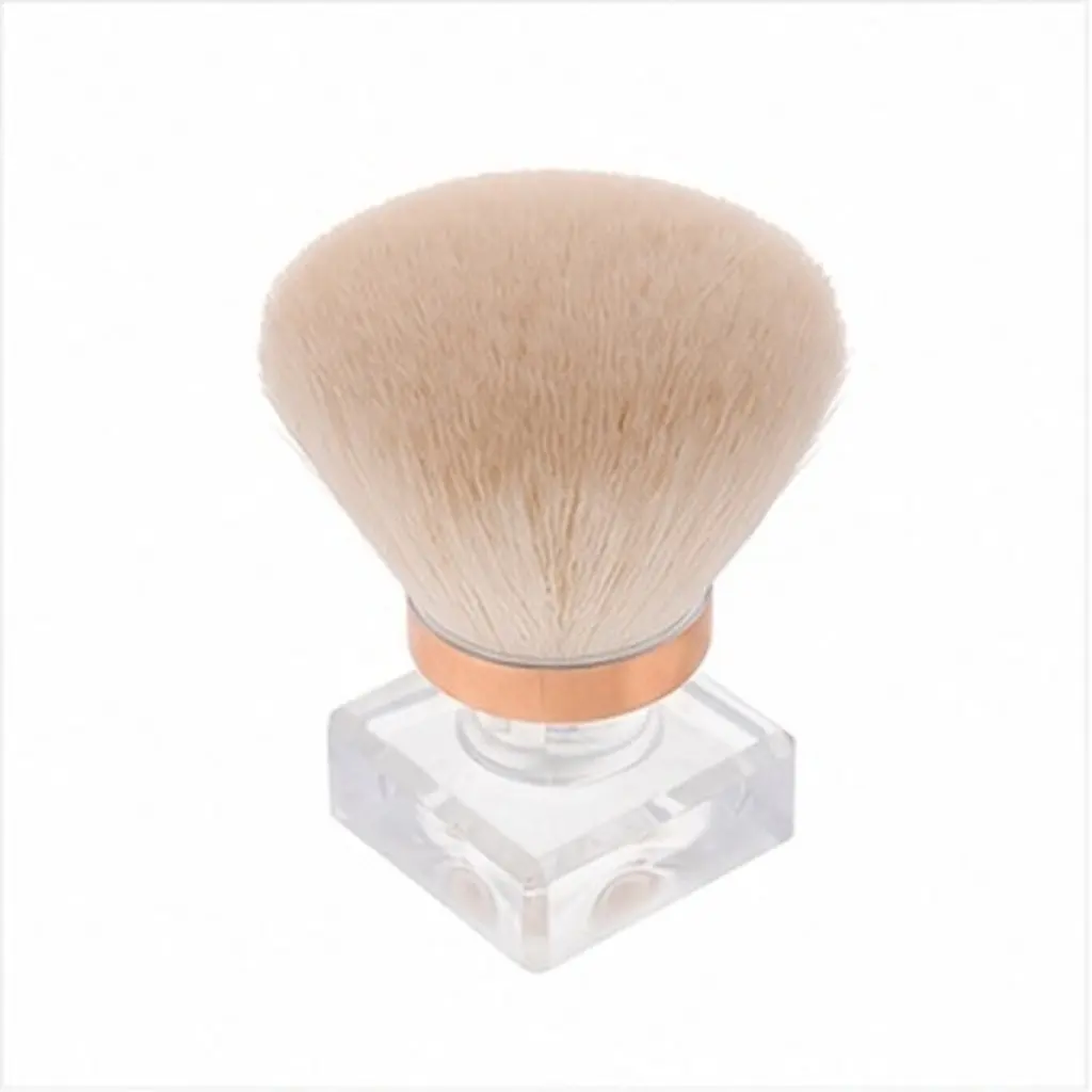 2Pcs Mushroom Head Powder Brushes Versatile Makeup Brush Set for Loose Powder Foundation Blush Nail Dust Brush Makeup