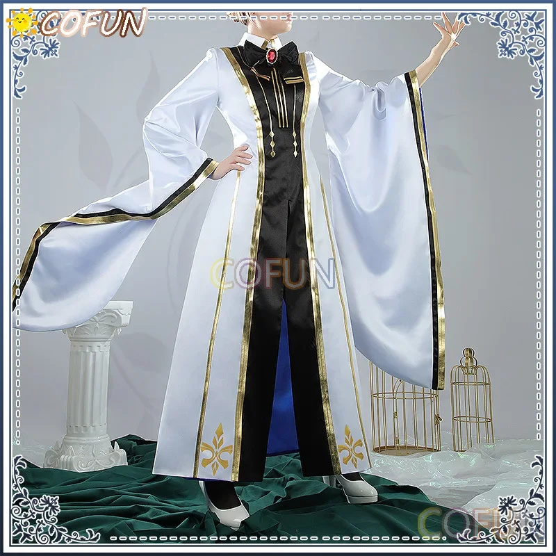 COFUN Game Fate/Grand Order Aesc Cosplay Costume FGO Halloween Outfits Aesc The Rain Witch Women New Suit Uniform