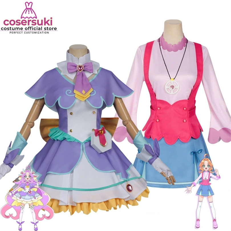 

Star Detective Precure Anna Akechi Cure Answer Cosplay Costume Halloween Christmas Outfit