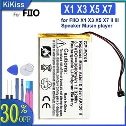 3500mah Battery for FIIO X1 X3 X5 X7 II Speaker Music Player