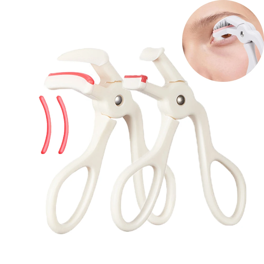 1/2PCS Portable One-Clip Eyelash Curler Easy To Operate Long-Lasting Styling Wide-Angle And Partial Eyelash Curler Makeup Tools