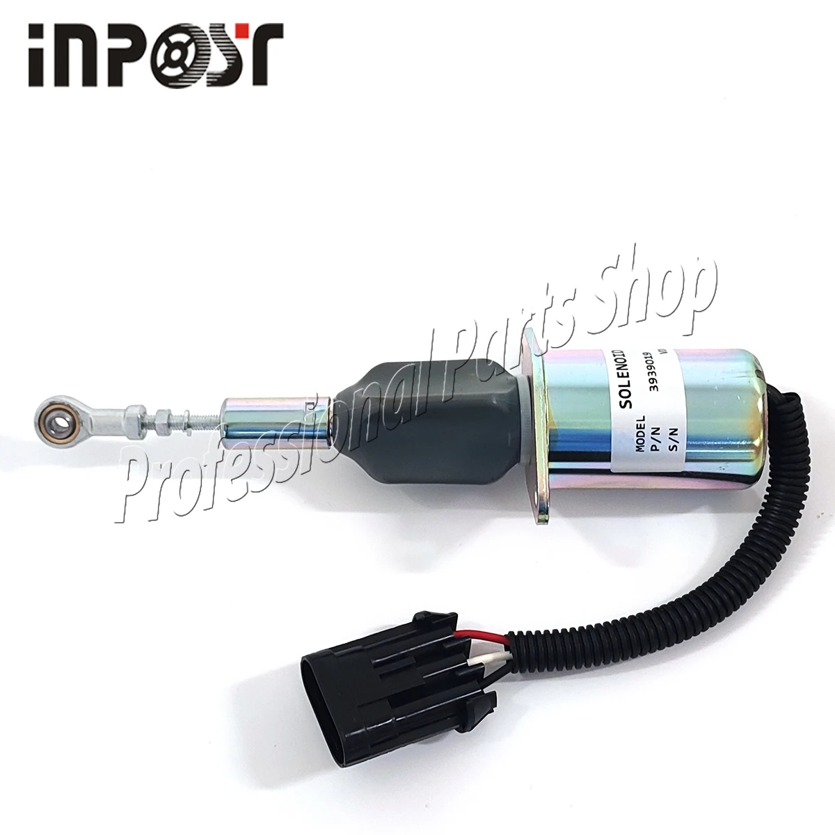 3939019   Elettrovalvola di arresto carburante 24V per motore Cummins Hyundai