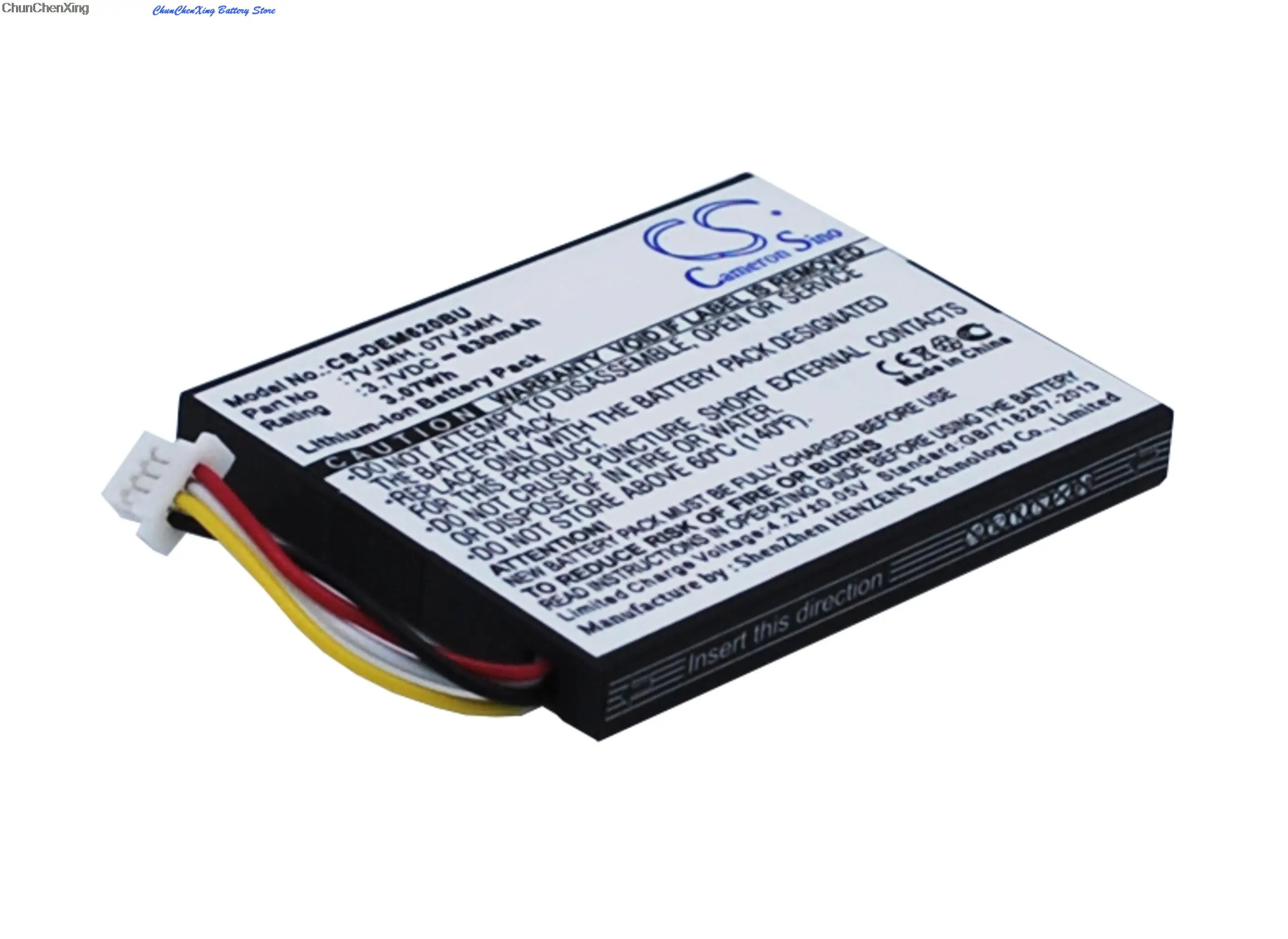 Cameron sino bateria de 830mah 7vjmh para dell, perc h710, h710p, h810, poweredge m620, r320, r420, r520, r620, r720, r820, t110 ii, t420