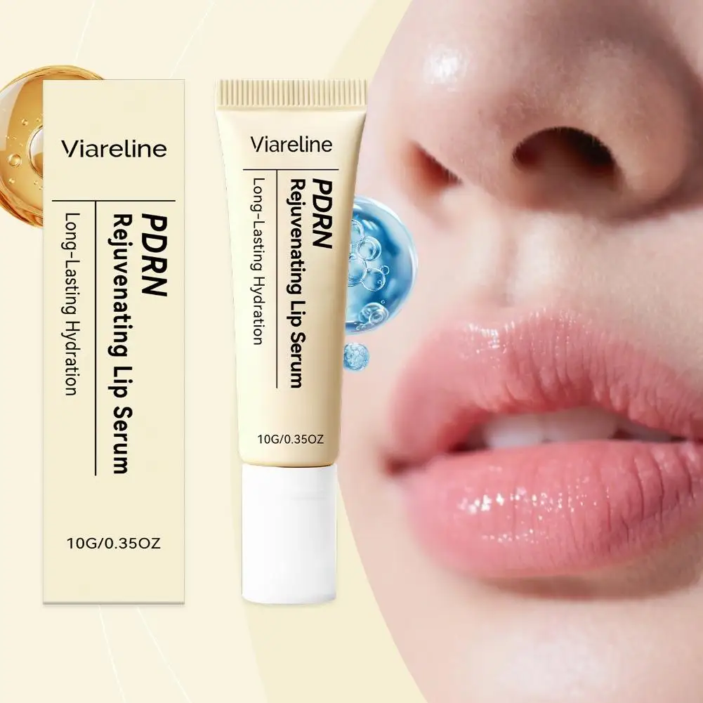 Viarelne PDRN Rejuvenating Lip Serum Rich In Jojoba Seed Oil And Vitamin E Long-Lasting Hydration Overnight Lip Care