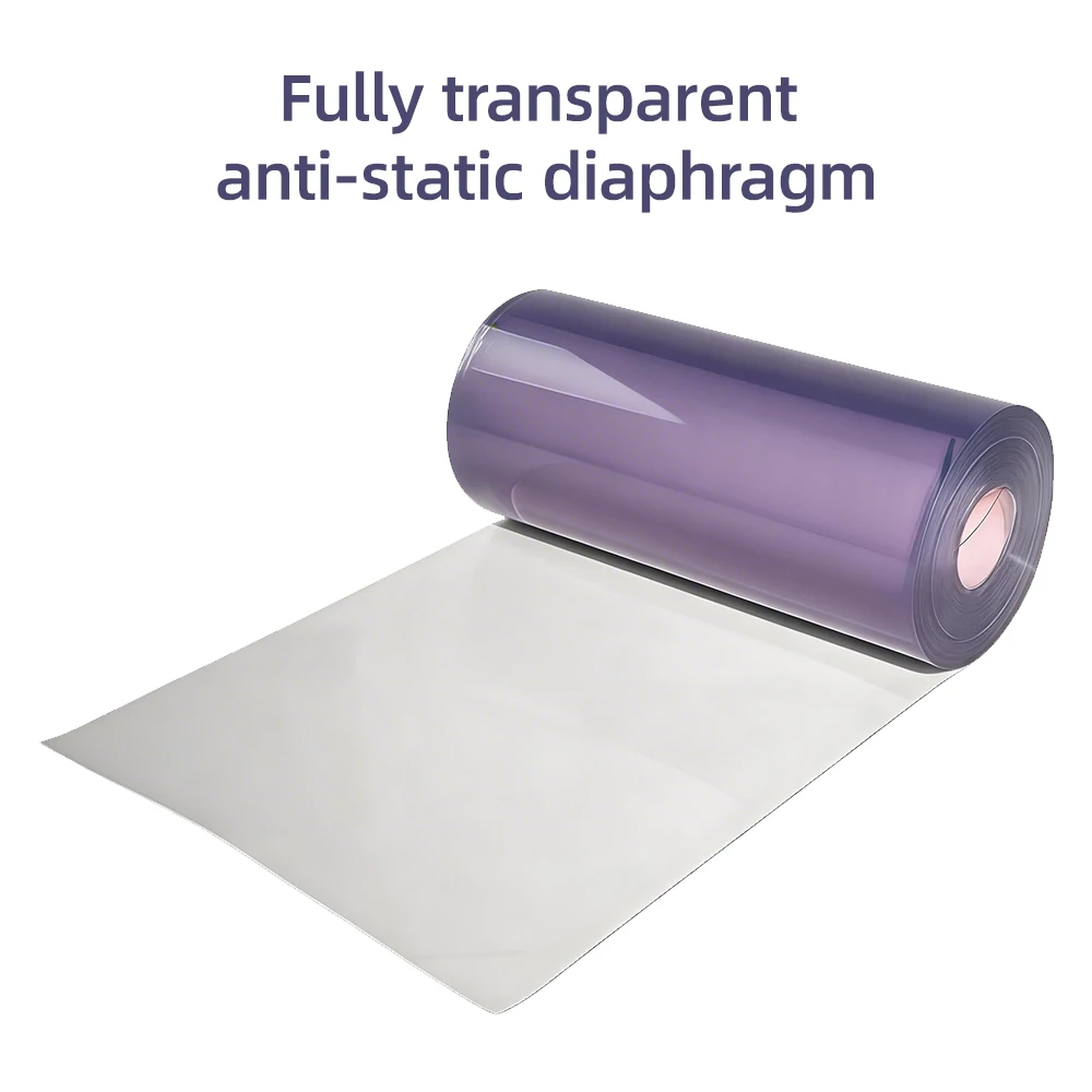 Factory Direct High Quality Anti-Static Transparent PVC Soft Glass Sheet for Electronics Cleanroom Workstation