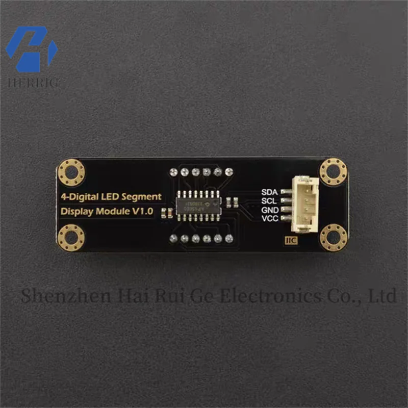 The 4-digit digital tube display module is red and green