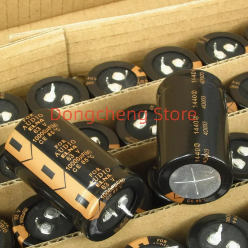 2pcs ELNA FOR AUDIO 10000UF 50V 63V 80V 100V LAO 50V10000UF 63V10000UF 80V10000UF 100V10000UF Hifi Filter Amplifier Capacitor