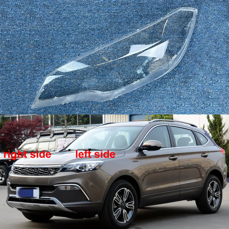 

For Leopaard CS10 2014 2015 2016-2019 Headlamp Housing Transparent Mask Cover Headlight Shell Plexiglass Replace Original Lens