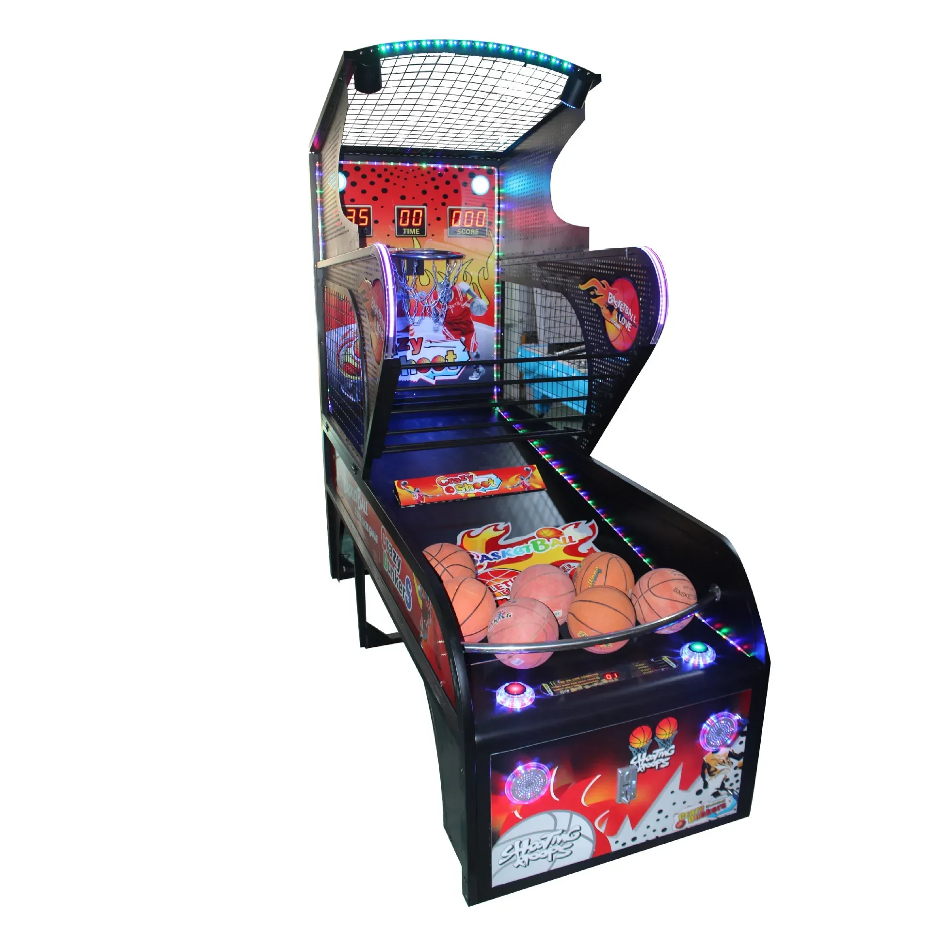 Factory Wholesale Philippine Coins Operate Console Basketball Machines Inexpensive Kids' Arcade Basketball Machines