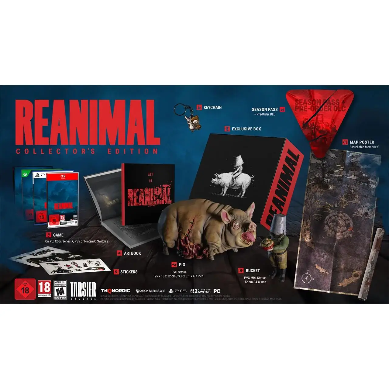 Reanimal Collectors Edition - Nintendo Switch 2 - Nuevo precintado - PAL España