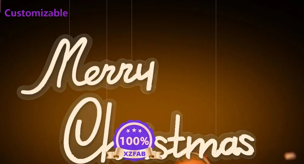 Factory Direct 2026 Christmas Neon Light Sign For Bar Room Decor For For Wall Art Lamp Garden Merry Christmas Night Signs