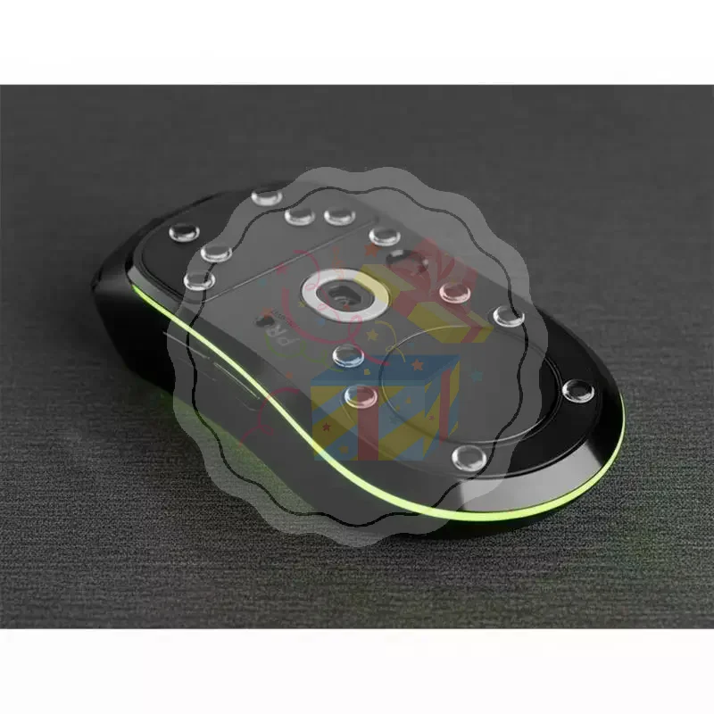 Glass  DIY Universal Dots Mouse Feet Pads 1 Pack Seamless Glide Sticker for Mouse Control in Work Gaming