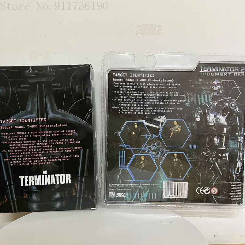 NECA The Terminator Endoskeleton T-800 PVC-Actionfigur The Terminator 2 Sammlermodell Spielzeug Bewegliche Montagepuppe – Detail 13