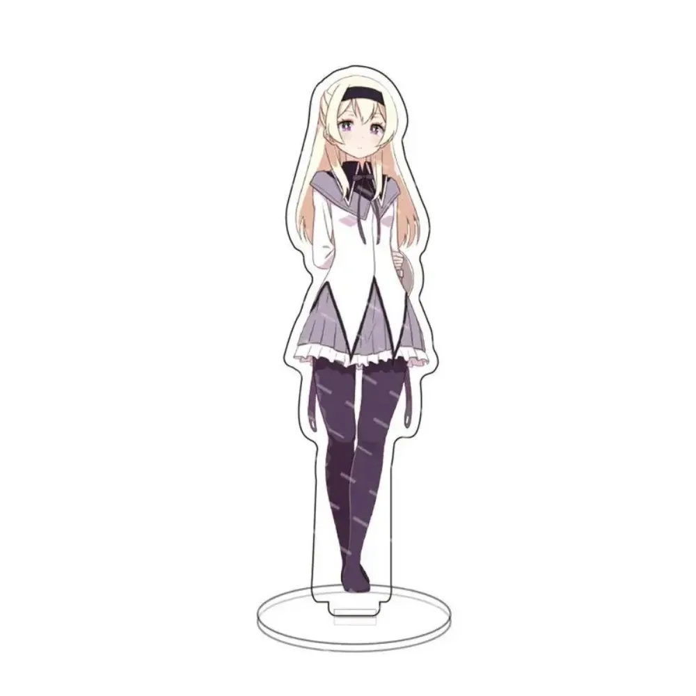 Puella Magi Madoka Magica Anime Acrylic Stand Cosplay Figure Standing Model Toy Fans Collection Desktop Doll Gifts