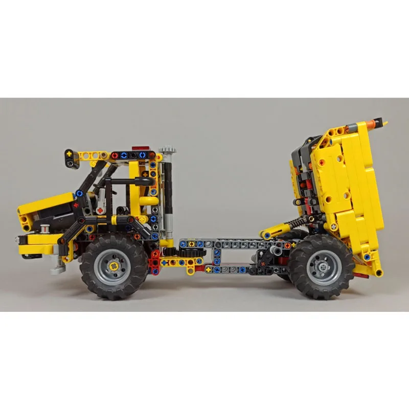 

Новая модель шарнирного самосвала MOC-148358, конструктор из 636 деталей, креативный подарок для мальчиков на День рождения и Новый год