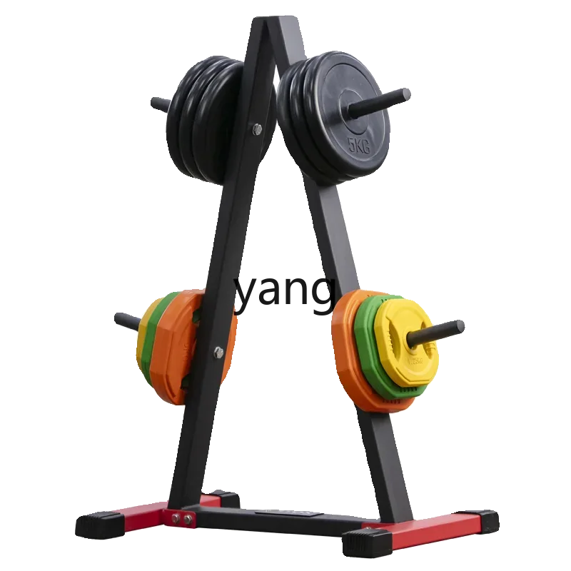 LH Bell Sheet Rack Home Fitness Weightlifting Hand Grab Barbell Full Glue Barbell Sheet Storage Rack