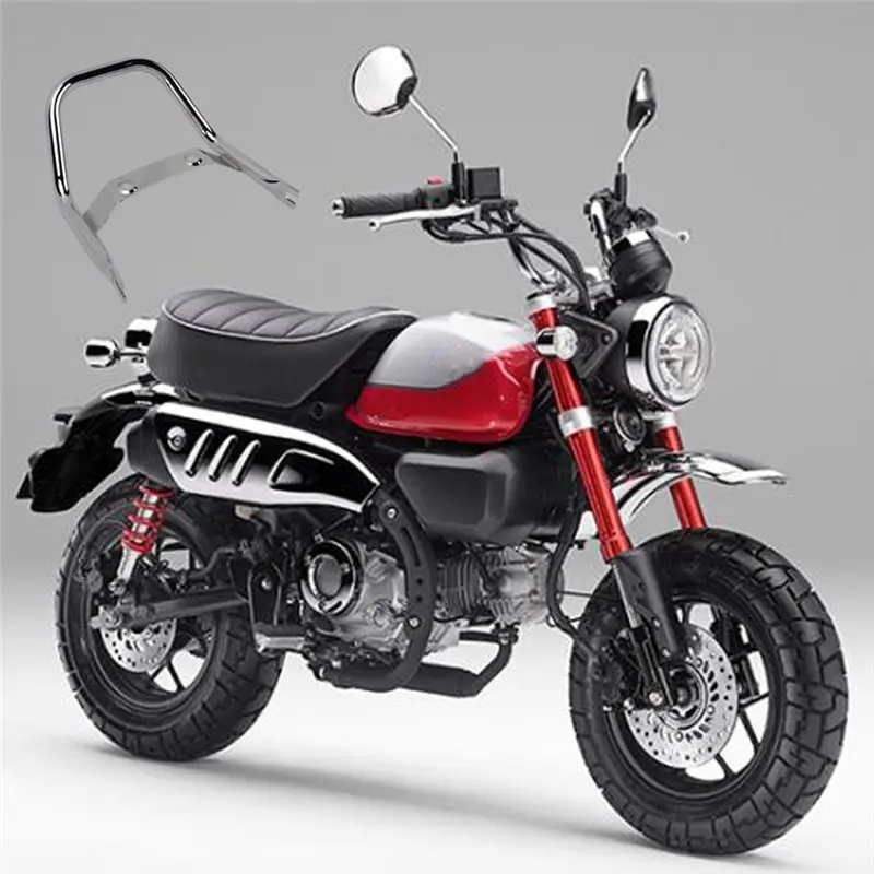 A13F-For Honda Monkey 125 2018-2025 Motorcycle Rear Luggage Rack Support Shelf Seat Grab Hand Rail Handlebar Cargo Brackets
