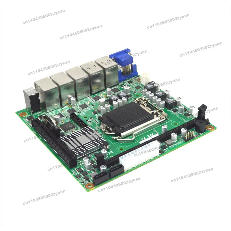 تنطبق على Eip EITX-7580 اللوحة الرئيسية الصناعية 1151 Pin 5 منفذ الشبكة التفتيش البصري خادم اللوحة الرئيسية المخصصة #1