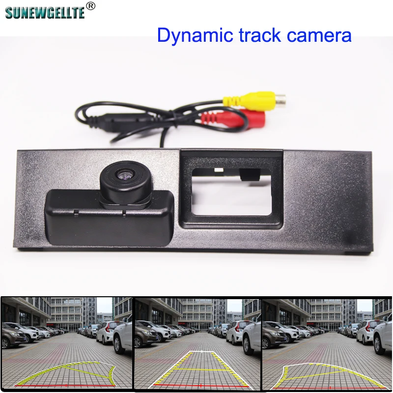 

HD 4089T Vehicle Dynamic Trajectory Parking Line Car Rear View Reverse camera For Ford MONDEO CHIA-X 2014 2015 2016