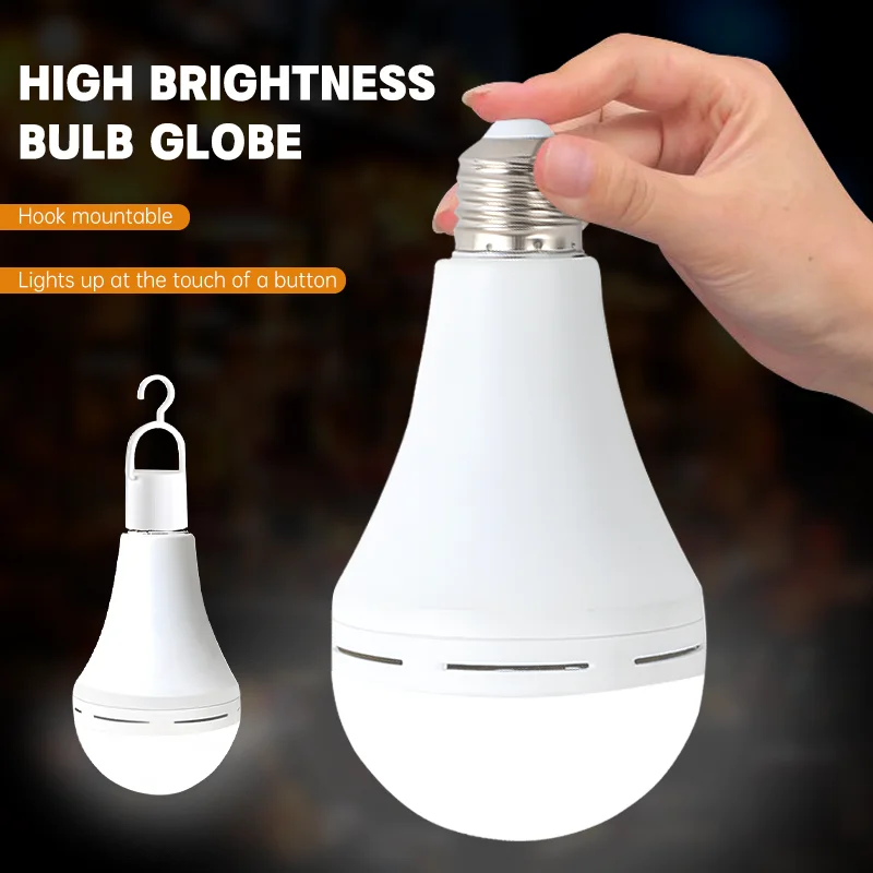 USB Rechargeable Light Bulb Outdoor Emergency Lamp LED Camping Light for BBQ Tents Bulb Portable Lighting Flashlight Lights