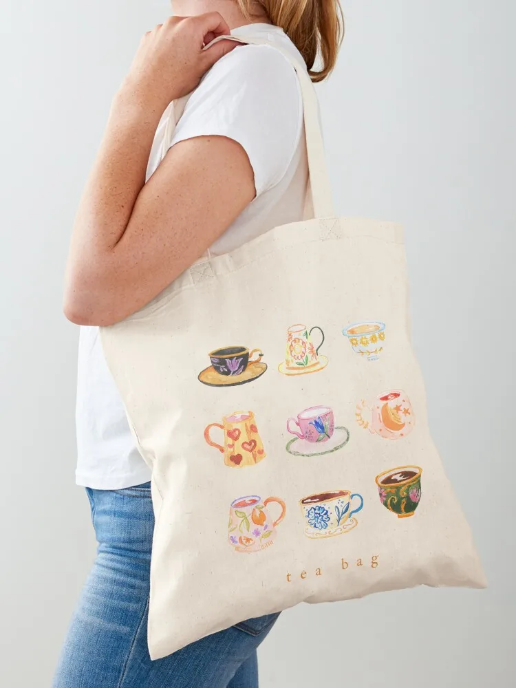 

Tea Bag Tote Bag Women's handbag Women's bag shopping tote men's