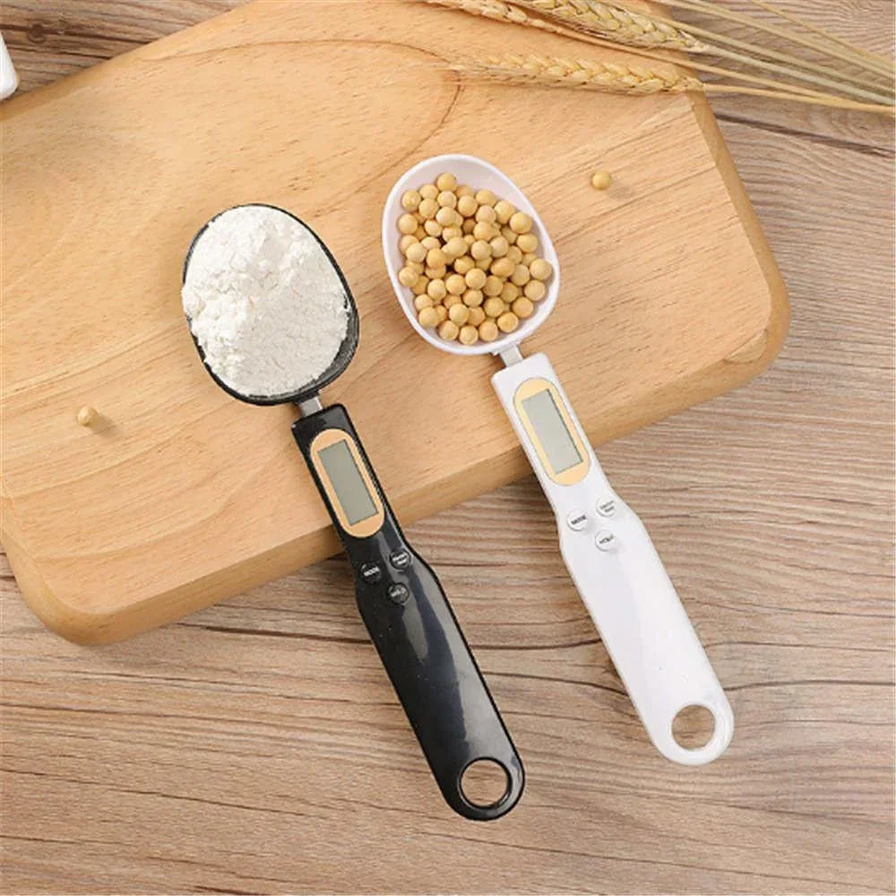 1 Pc 500g/0.1g bilancia per cucchiaio per alimenti ad alta precisione cucina per uso domestico bilancia digitale per cucchiaio da forno bilancia