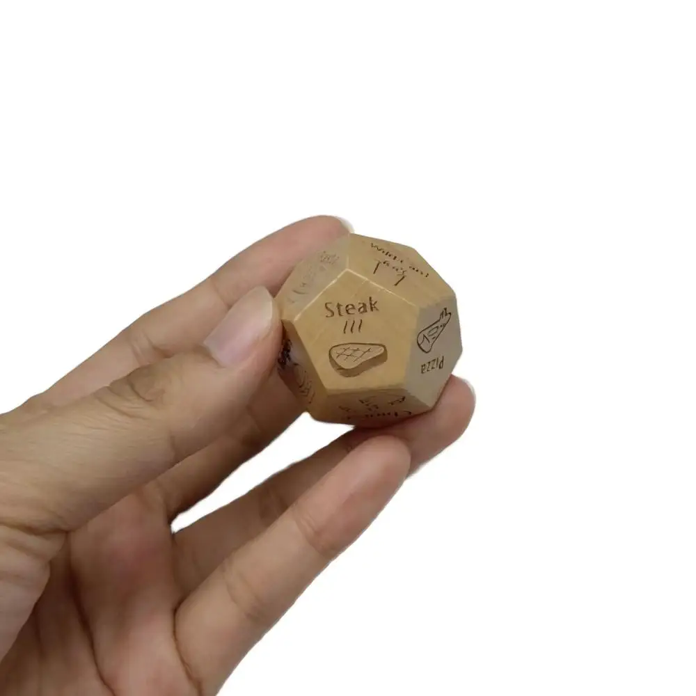 

Новинка, 1 шт., деревянные игральные кости для питания, игра для пары, свиданий, забавные кости, дата, ночные кости для пар, бойфренд, подруги