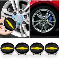 56/60mm Car Wheel Center Hub Caps Protector Cover Car Accessories For Chevrolet Captiva Cruze Silverado Spark Crvalier Malibu