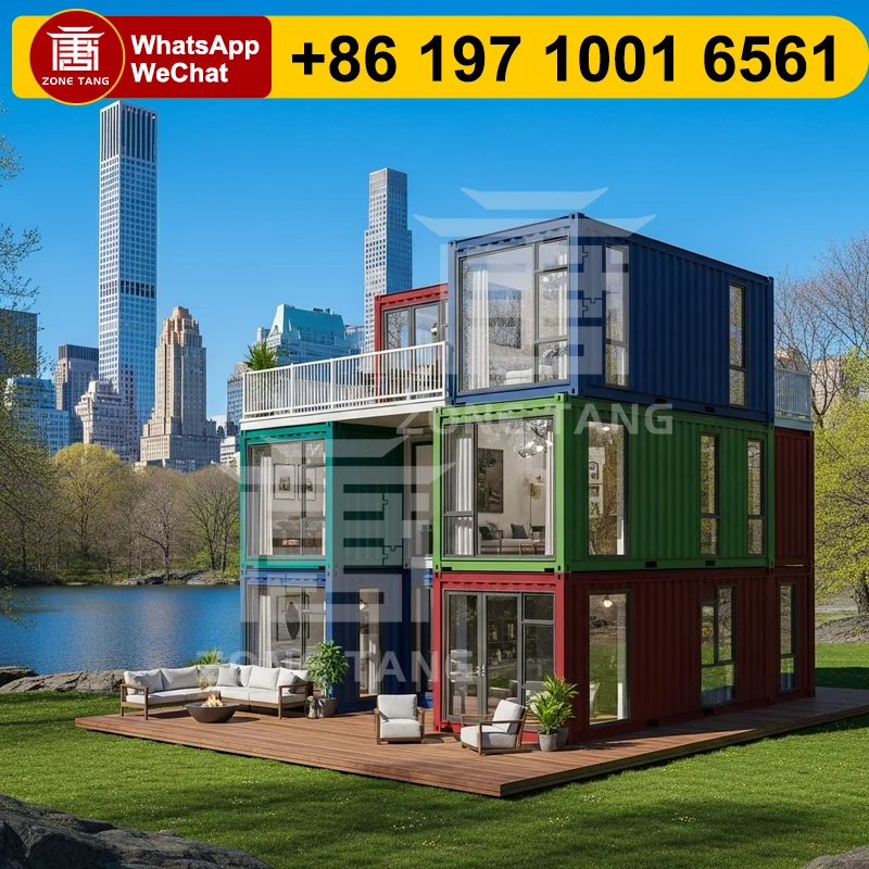 

Thermal Insulation Small House Folding Urban Living Modular Container Buildings Fashion Flat Pack House Luxury Container Homes