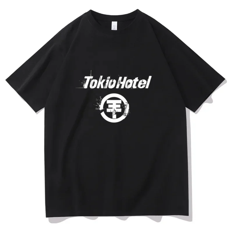 

Tokyo Hotel Band T-shirt Summer Casual Men Woman Cotton Tee shirt Sweatshirt Hip Hop Rock Streetwear Vintage Unisex Tshirt