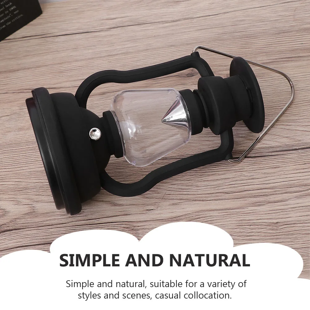

1pc Solar Lantern Light Vintage Decorative Outdoor Portable Lamp Outdoor Solar Lamp For Garden Yard Night Decoration