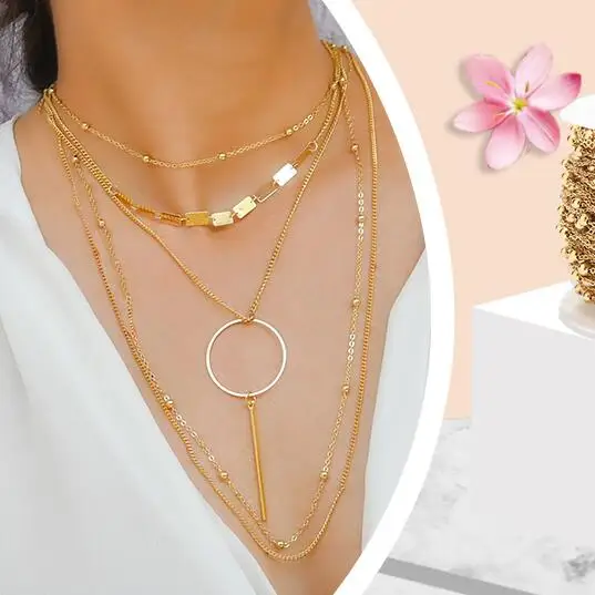 1 Meter Stainless Steel Soldered Gold Long Rectangle Link Chain DIY Women Necklace Chains for Making Women Gifts
